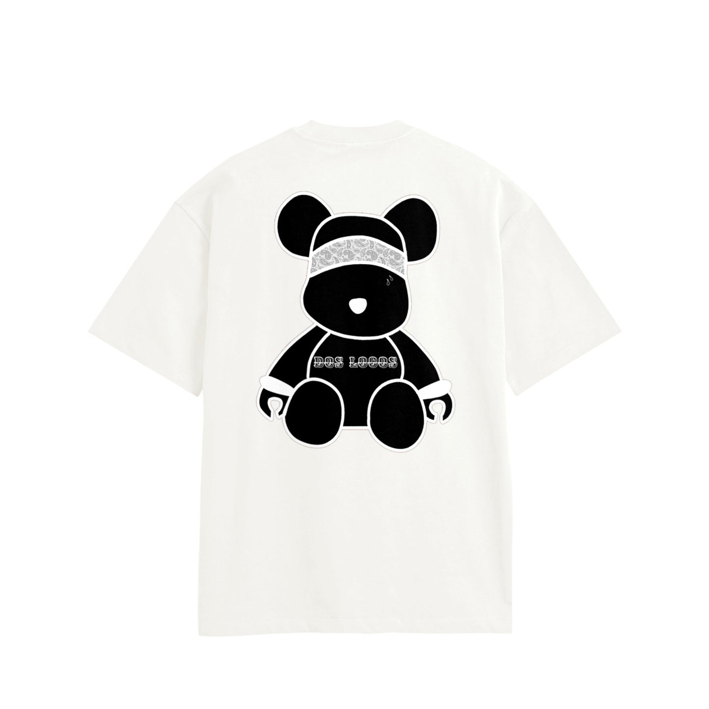 ベアー　コットンTシャツ white image