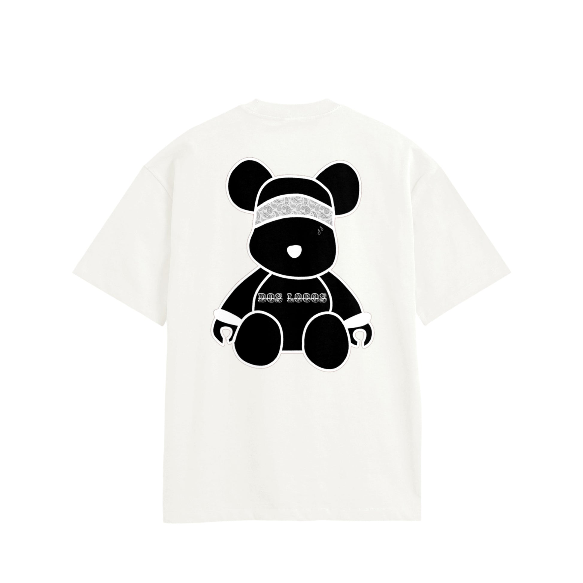 ベアー　コットンTシャツ white image