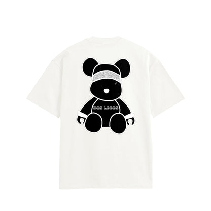 ベアー　コットンTシャツ white image