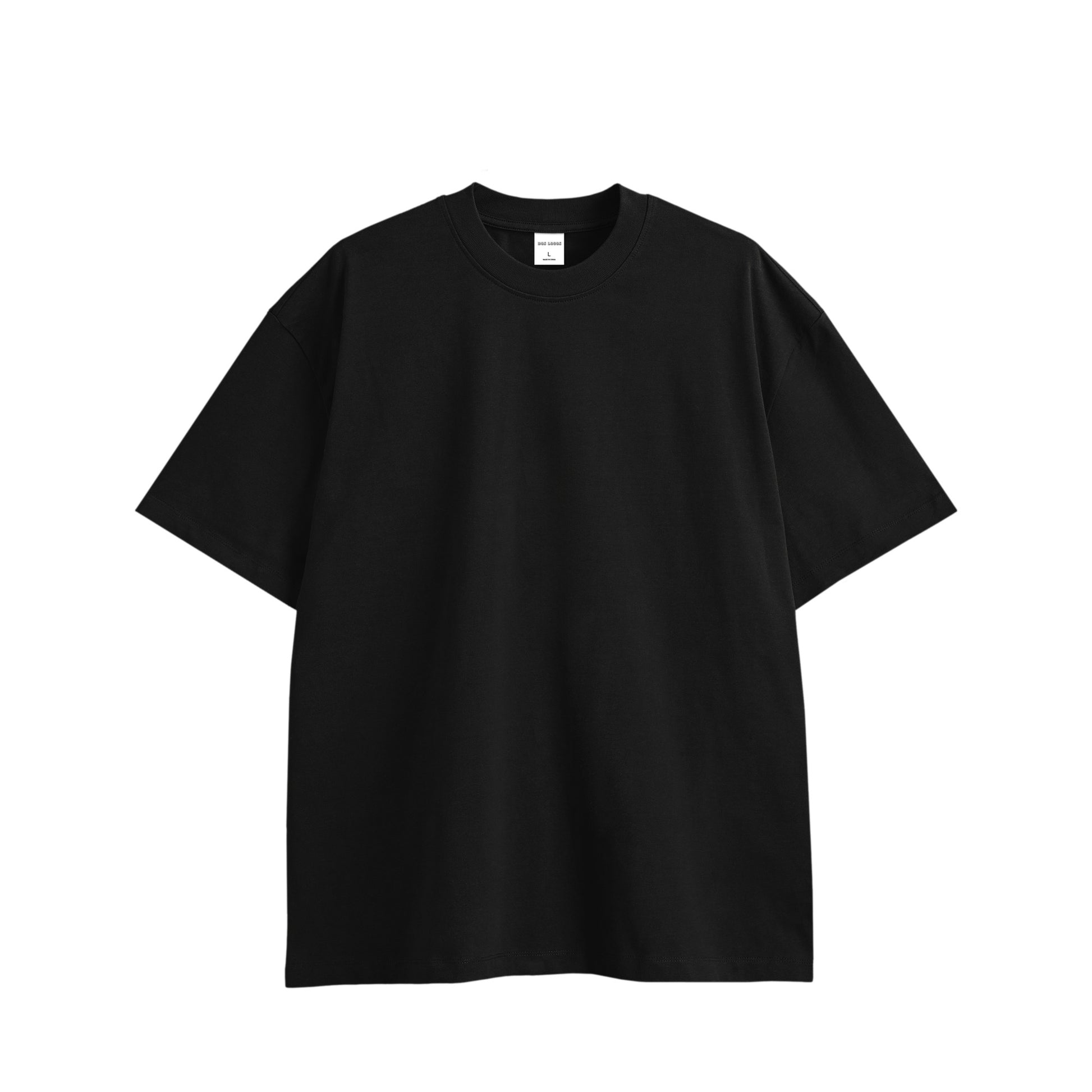 クロス　コットンTシャツ black image