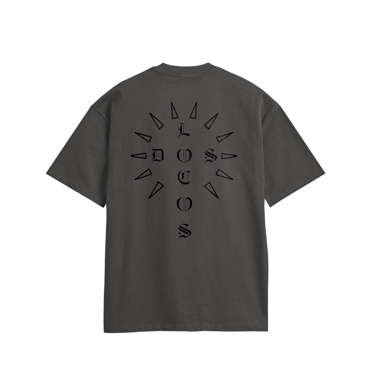 クロス　コットンTシャツ charcoal image