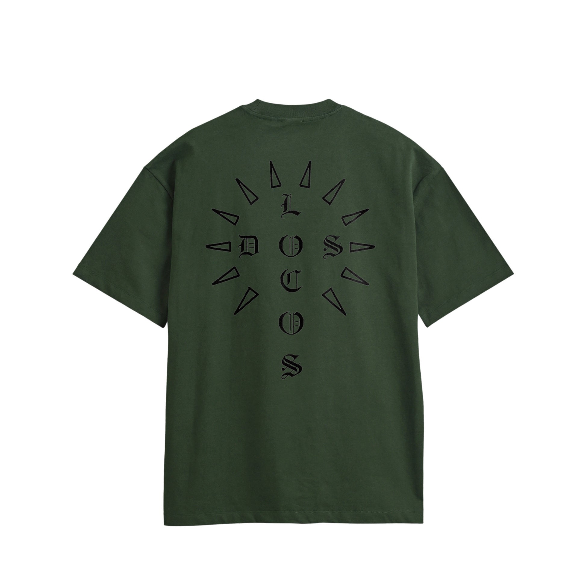 クロス　コットンTシャツ green image