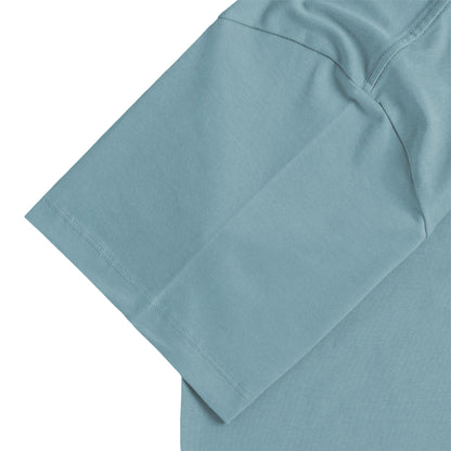 クロス　コットンTシャツ light-blue image