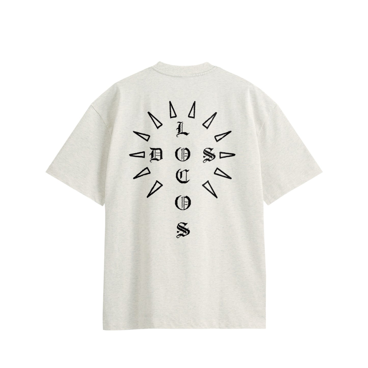 クロス　コットンTシャツ oatmeal image
