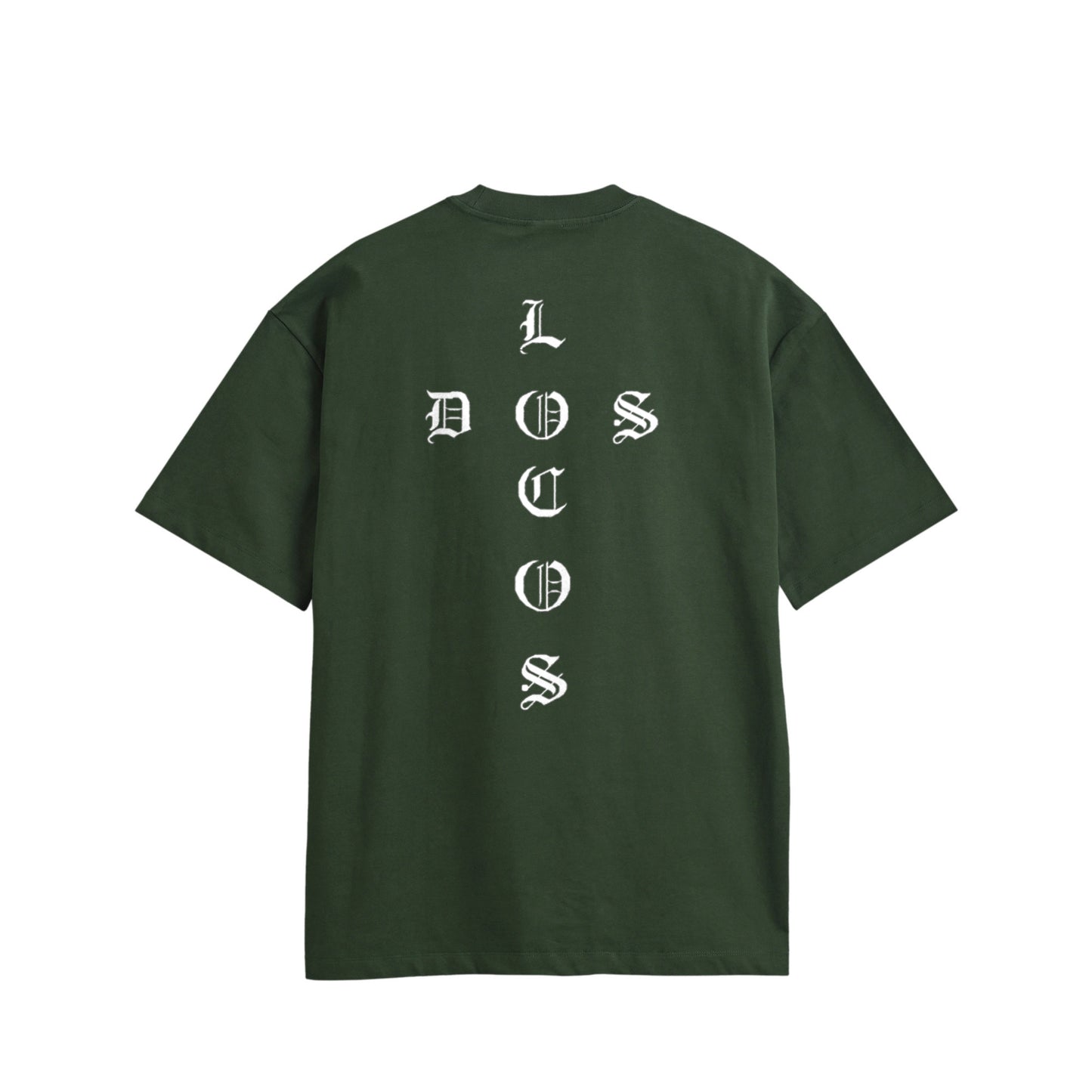 シンプルクロス　コットンTシャツ green image