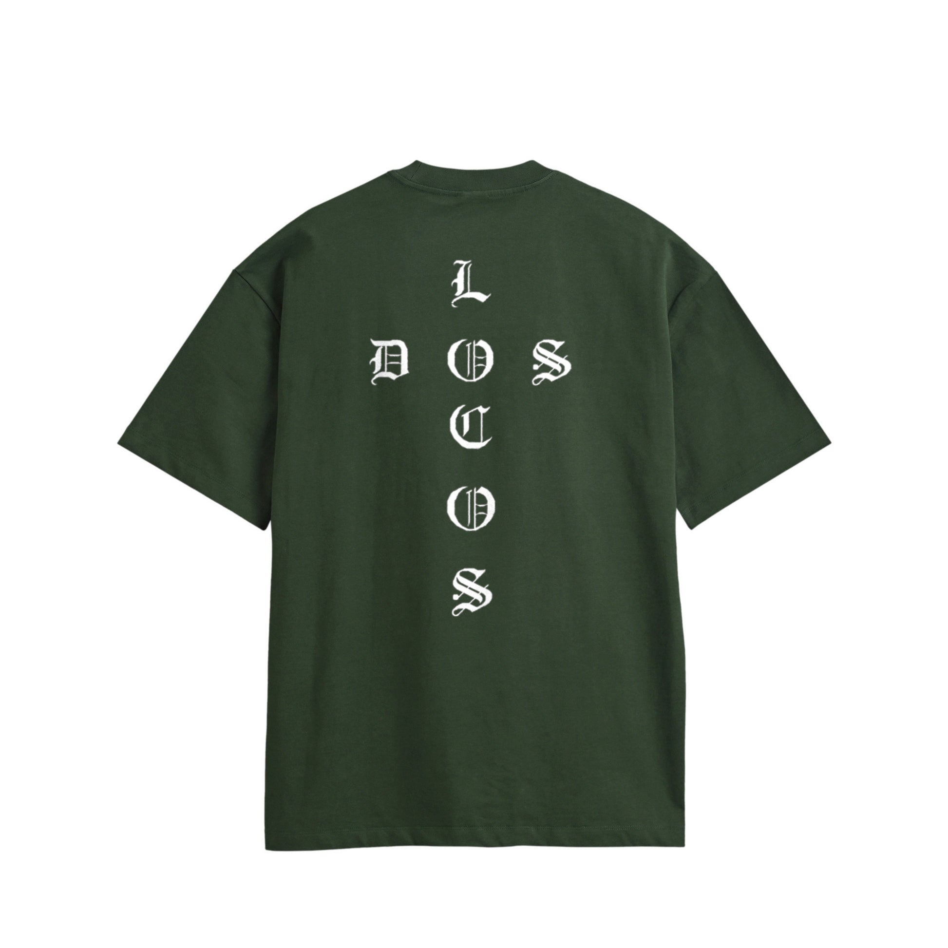 シンプルクロス　コットンTシャツ green image