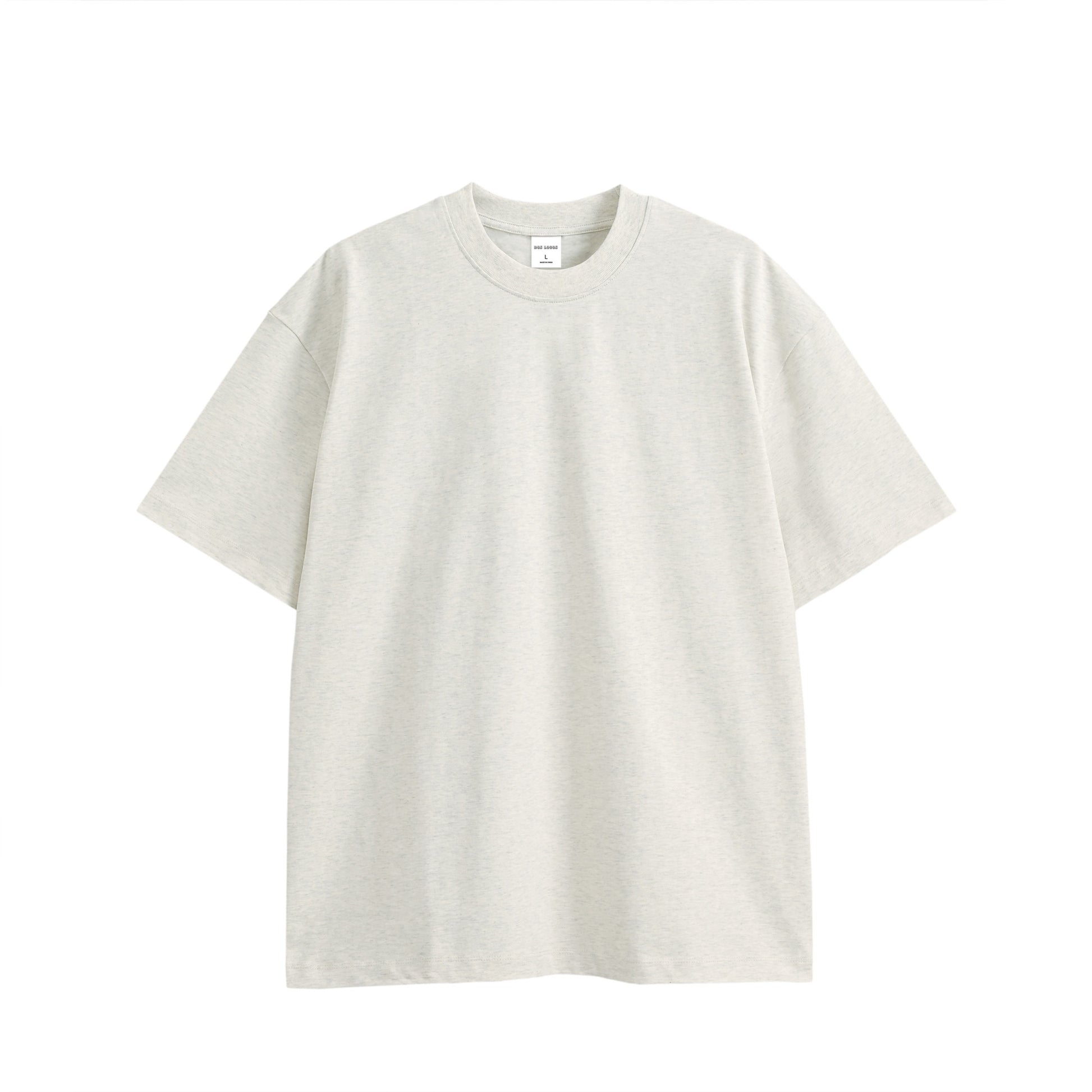 シンプルクロス　コットンTシャツ oatmeal image