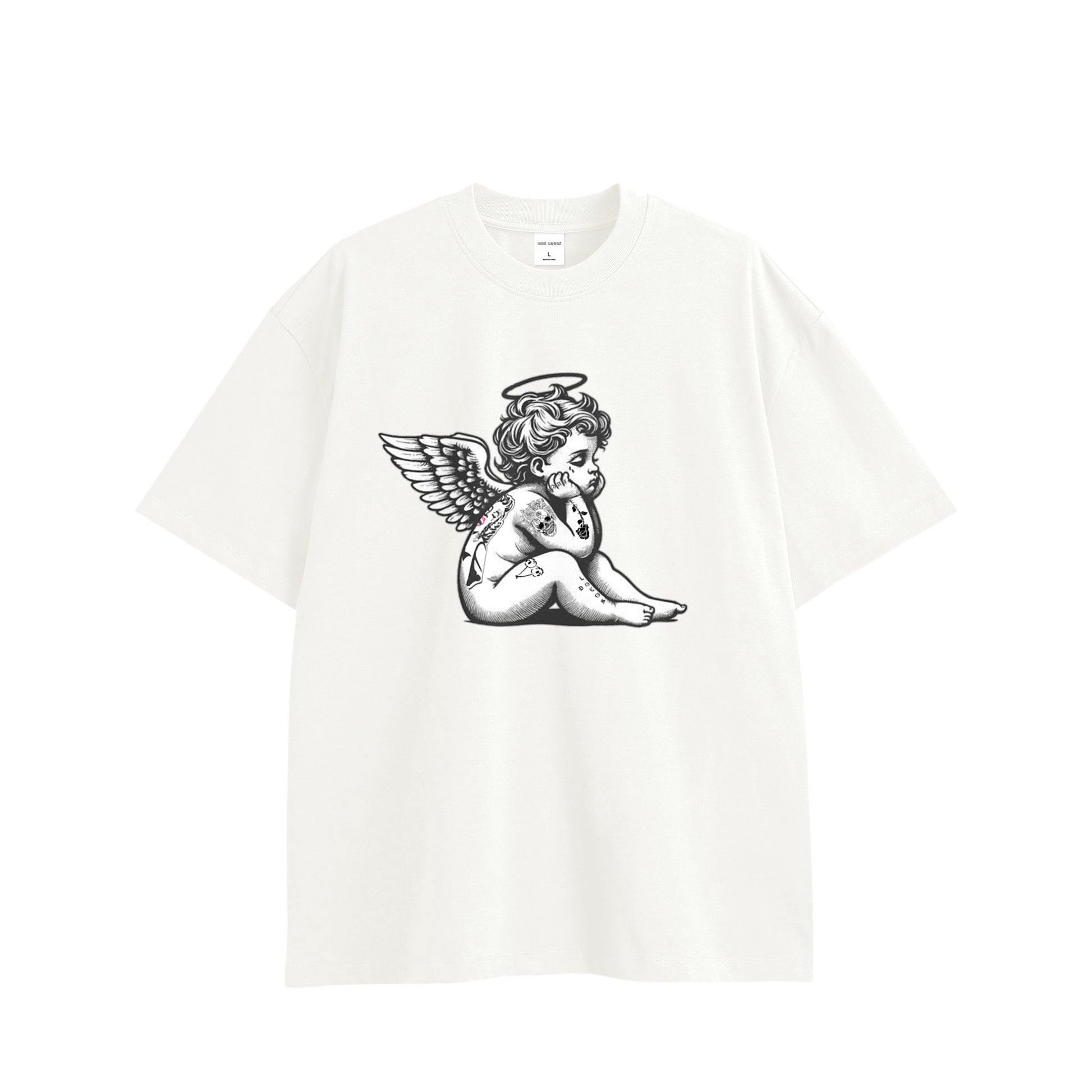 天使 white image