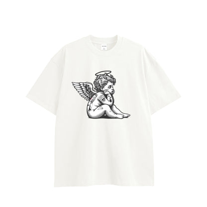 天使 white image
