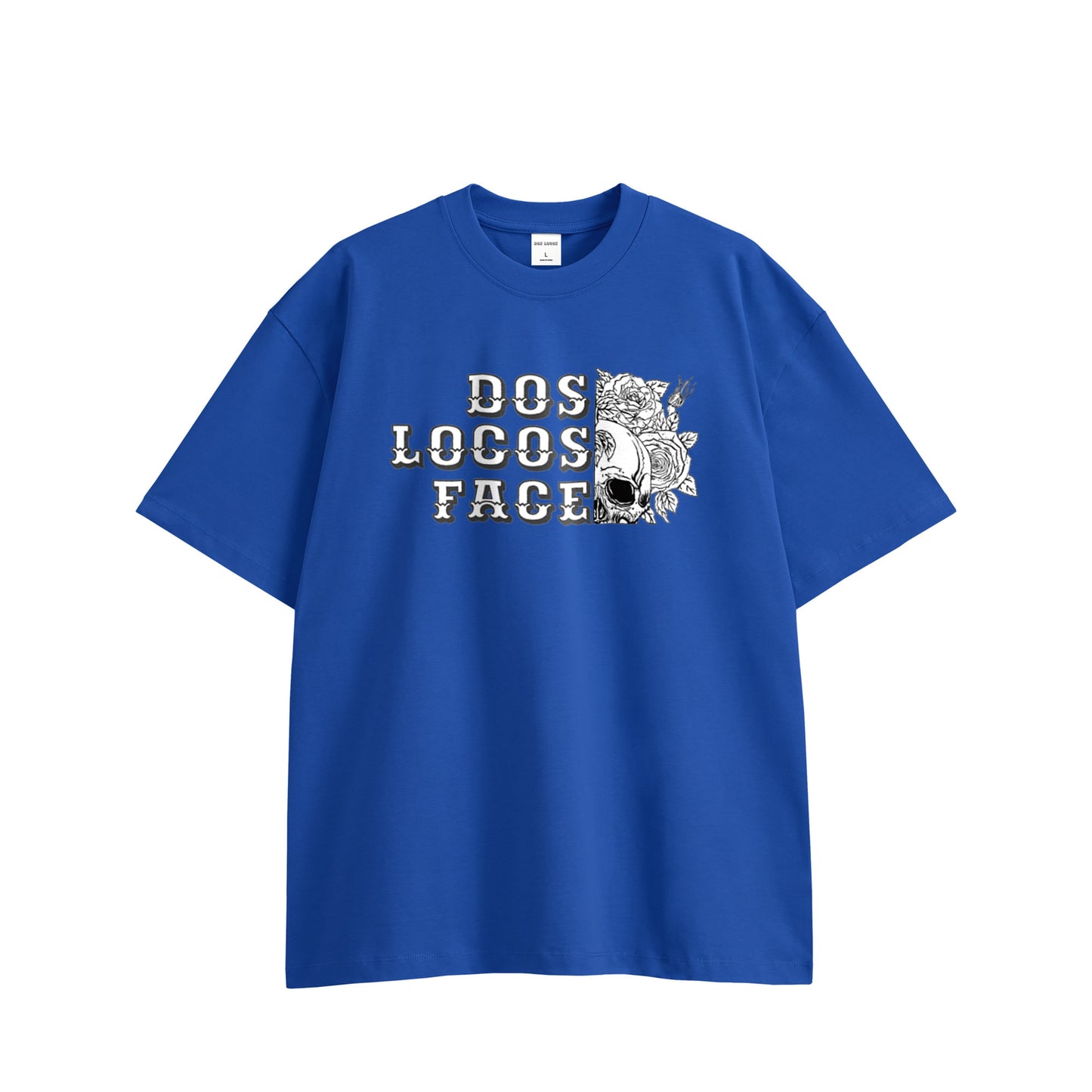 Dos Locos Face blue image