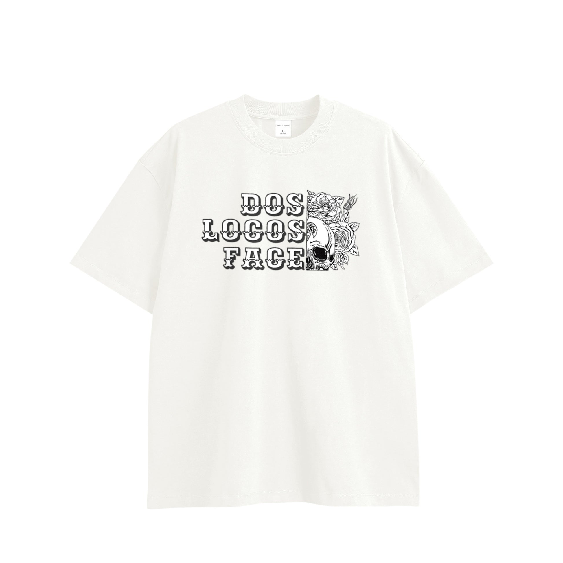 Dos Locos Face white image