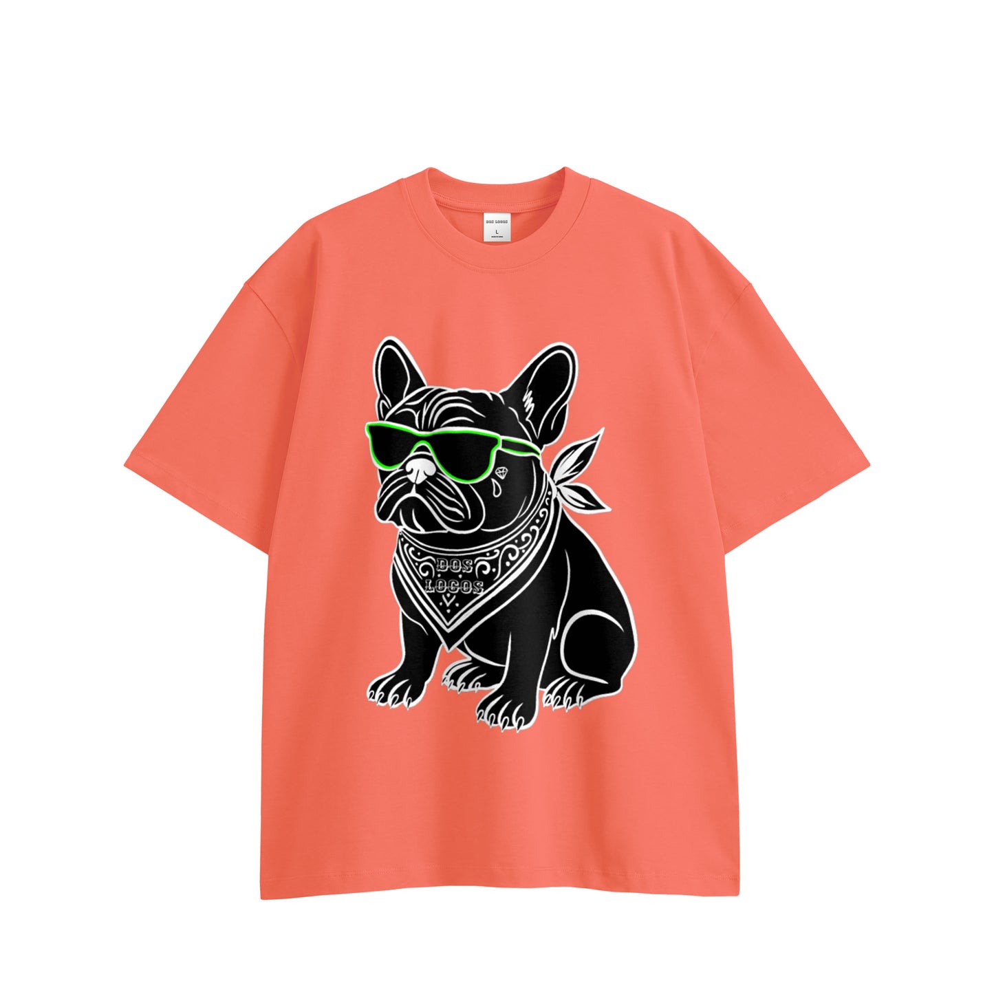 Dog コットンTシャツ orange image