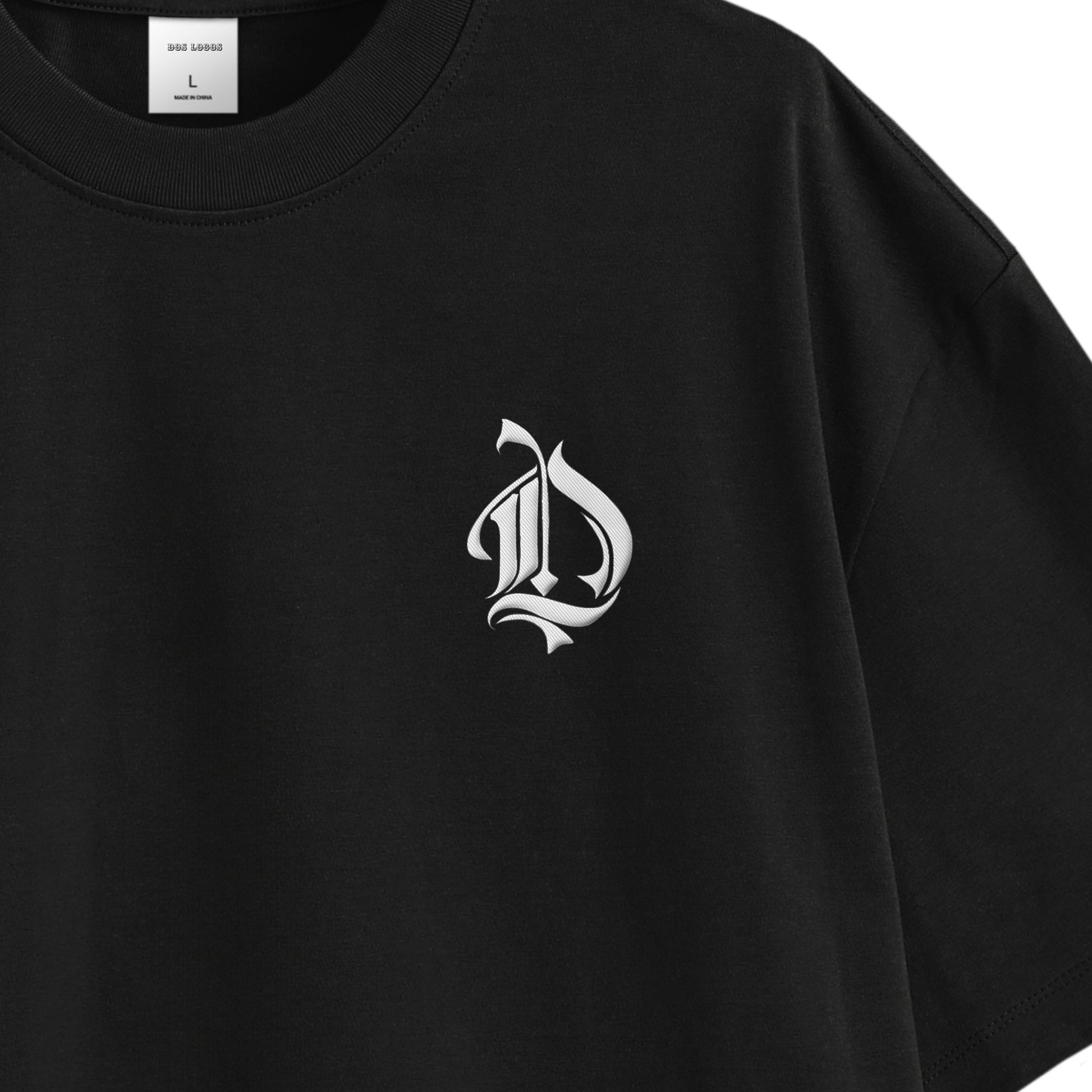 マリア　コットンTシャツ black image