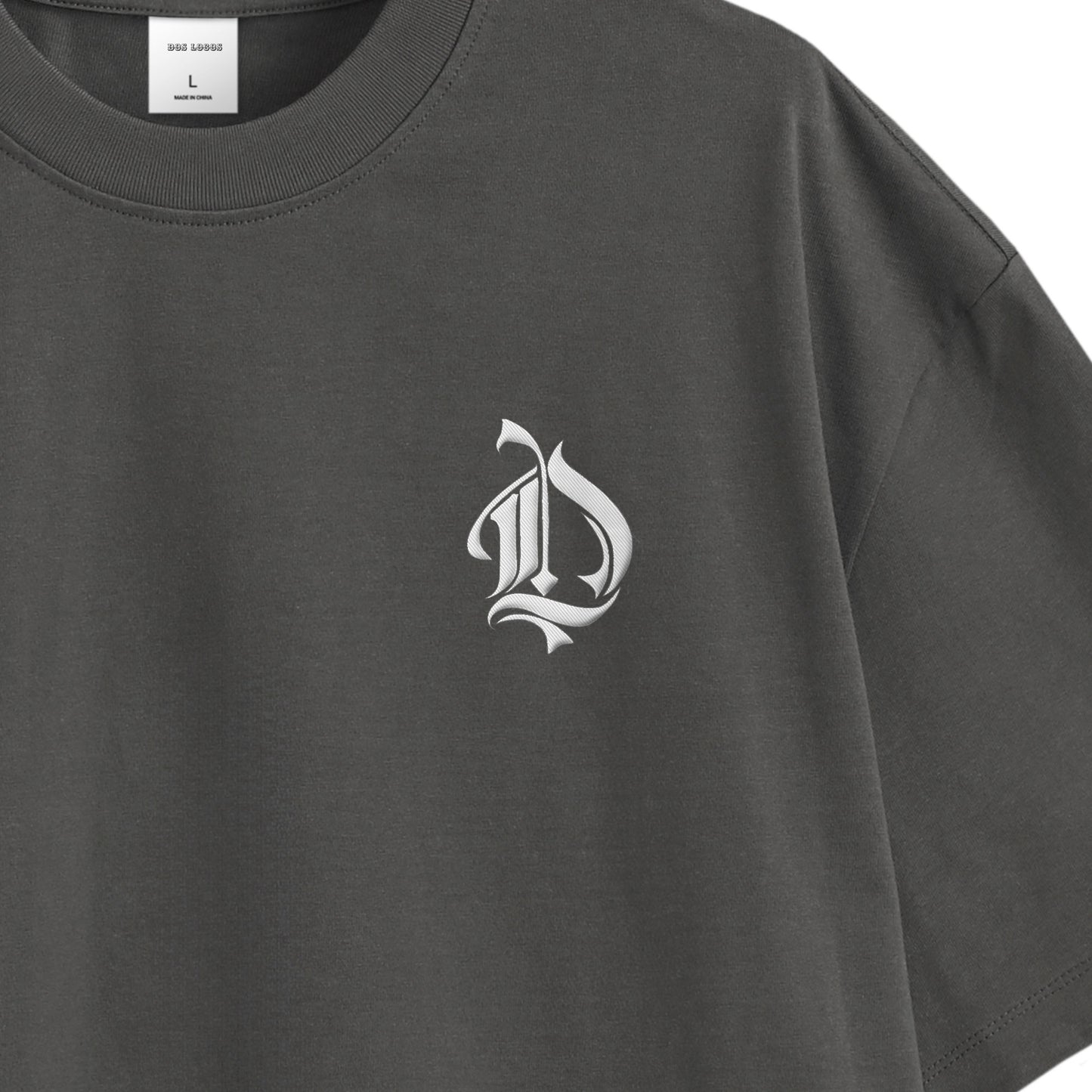 マリア　コットンTシャツ charcoal image