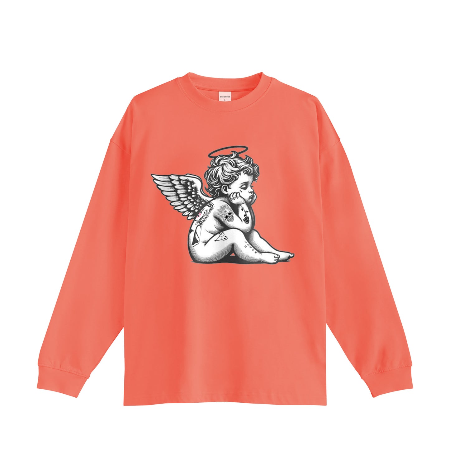 天使　ロングスリーブ orange image
