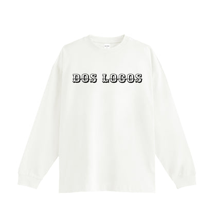 クロス　ロングスリーブ white image