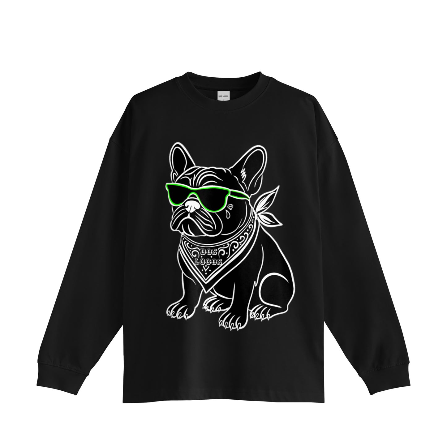 フレブル　コットンロングスリーブ black image