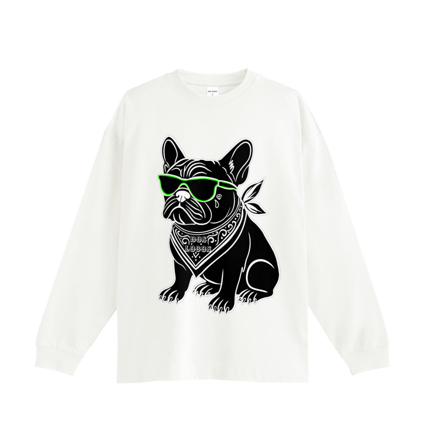 フレブル　コットンロングスリーブ white image