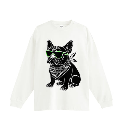 フレブル　コットンロングスリーブ white image