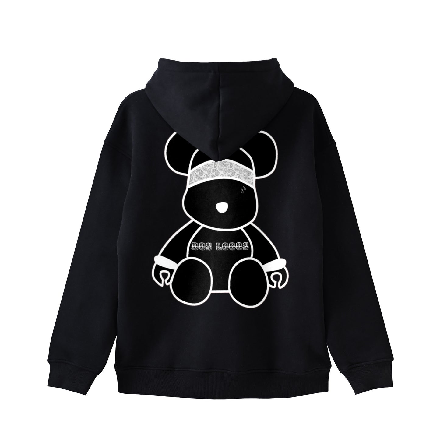 ベアーパーカー裏起毛 black image