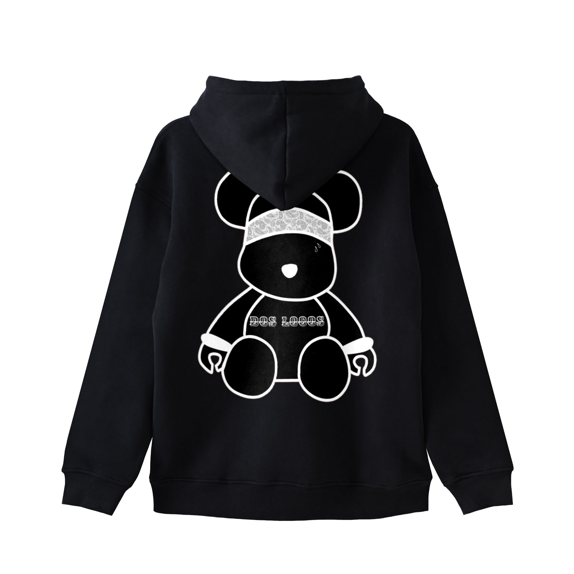 ベアーパーカー裏起毛 black image