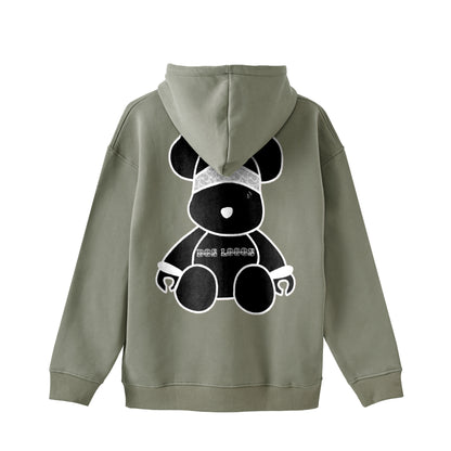 ベアーパーカー裏起毛 khaki image