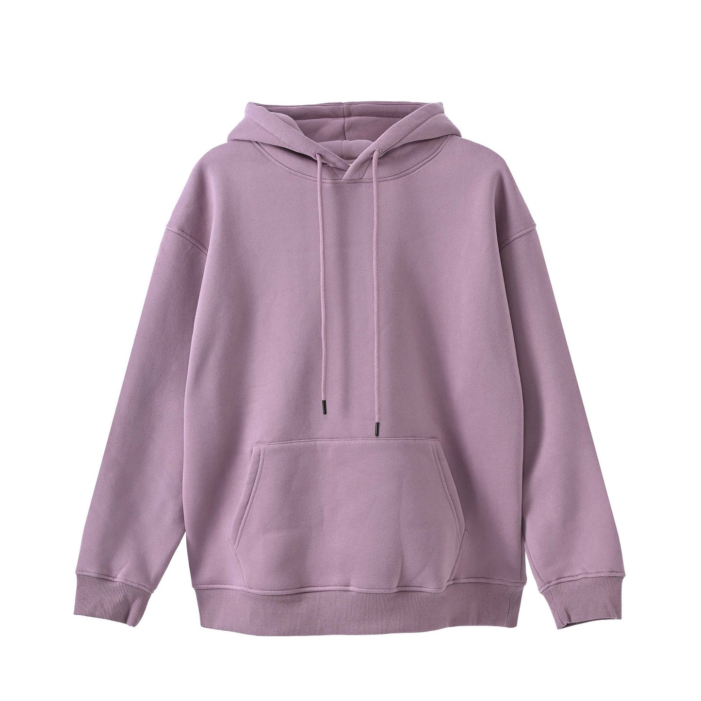 裏起毛　プルオーバー　バックロゴ purple image