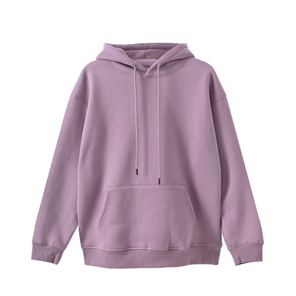 裏起毛　プルオーバー　バックロゴ purple image