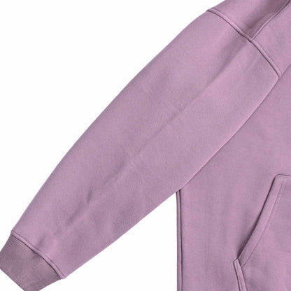 裏起毛　プルオーバー　バックロゴ purple image