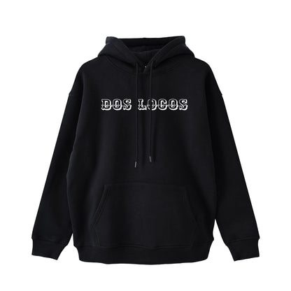 裏起毛　ビックシルエットパーカー black image
