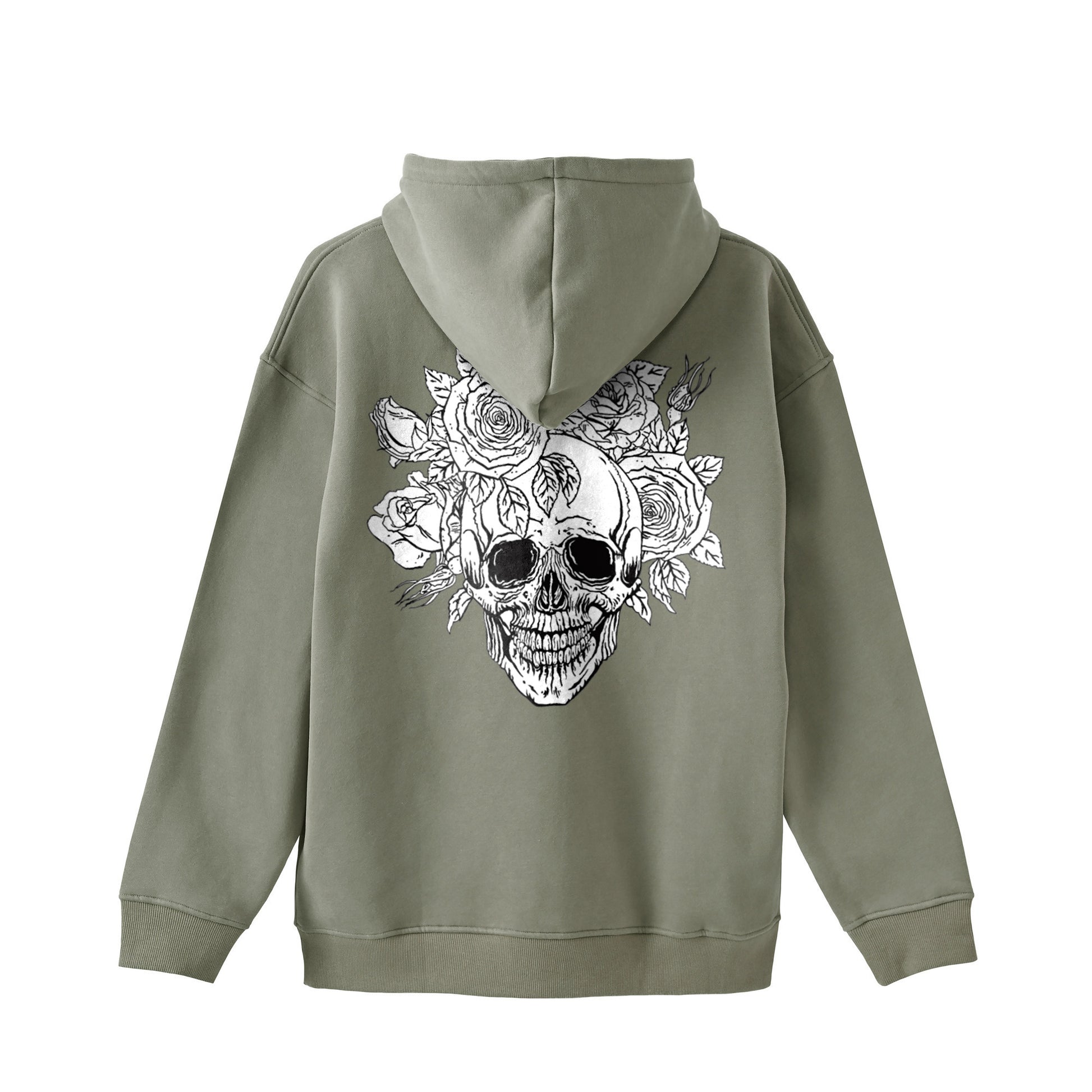 裏起毛　ビックシルエットパーカー khaki image