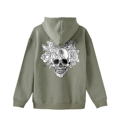 裏起毛　ビックシルエットパーカー khaki image