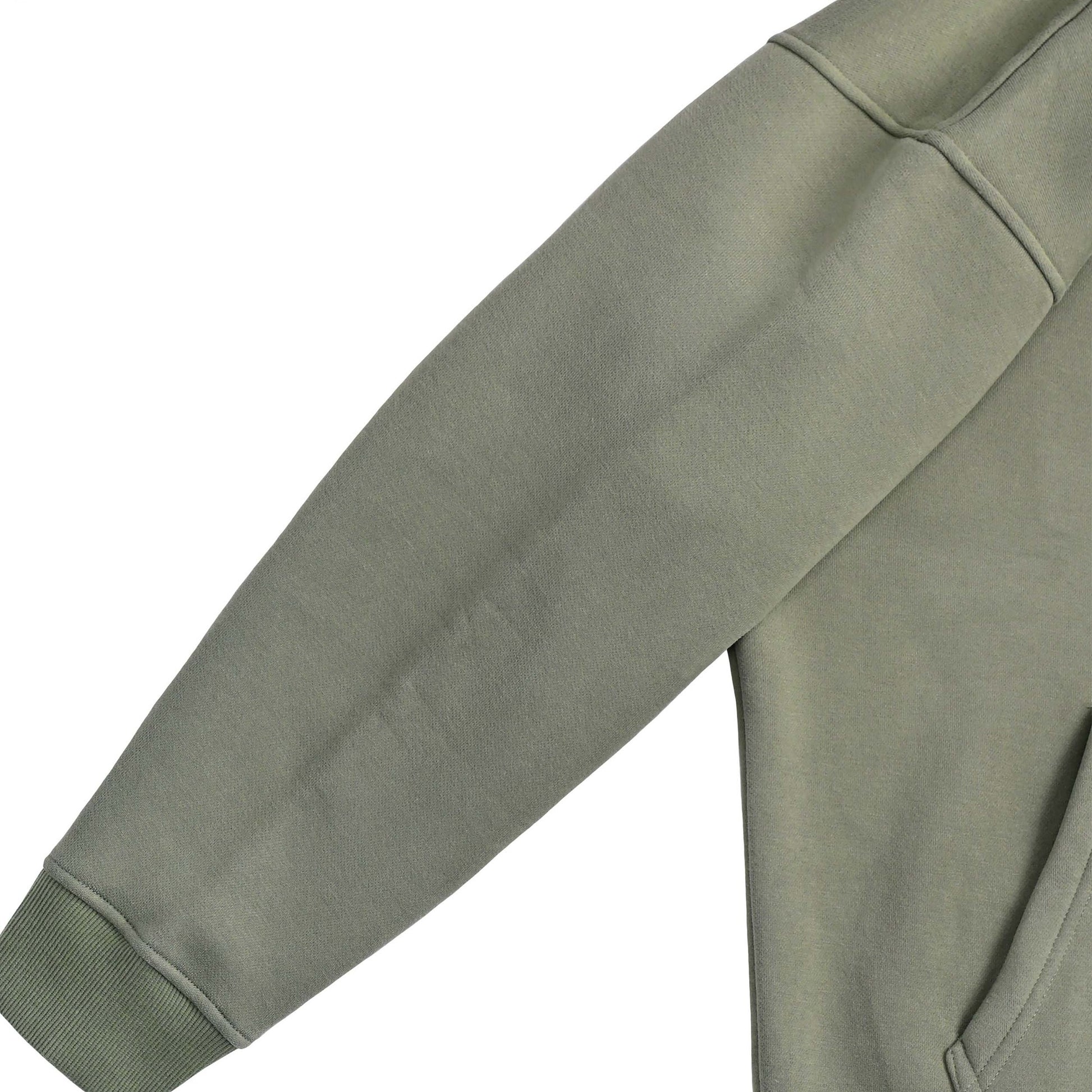 裏起毛　ビックシルエットパーカー khaki image