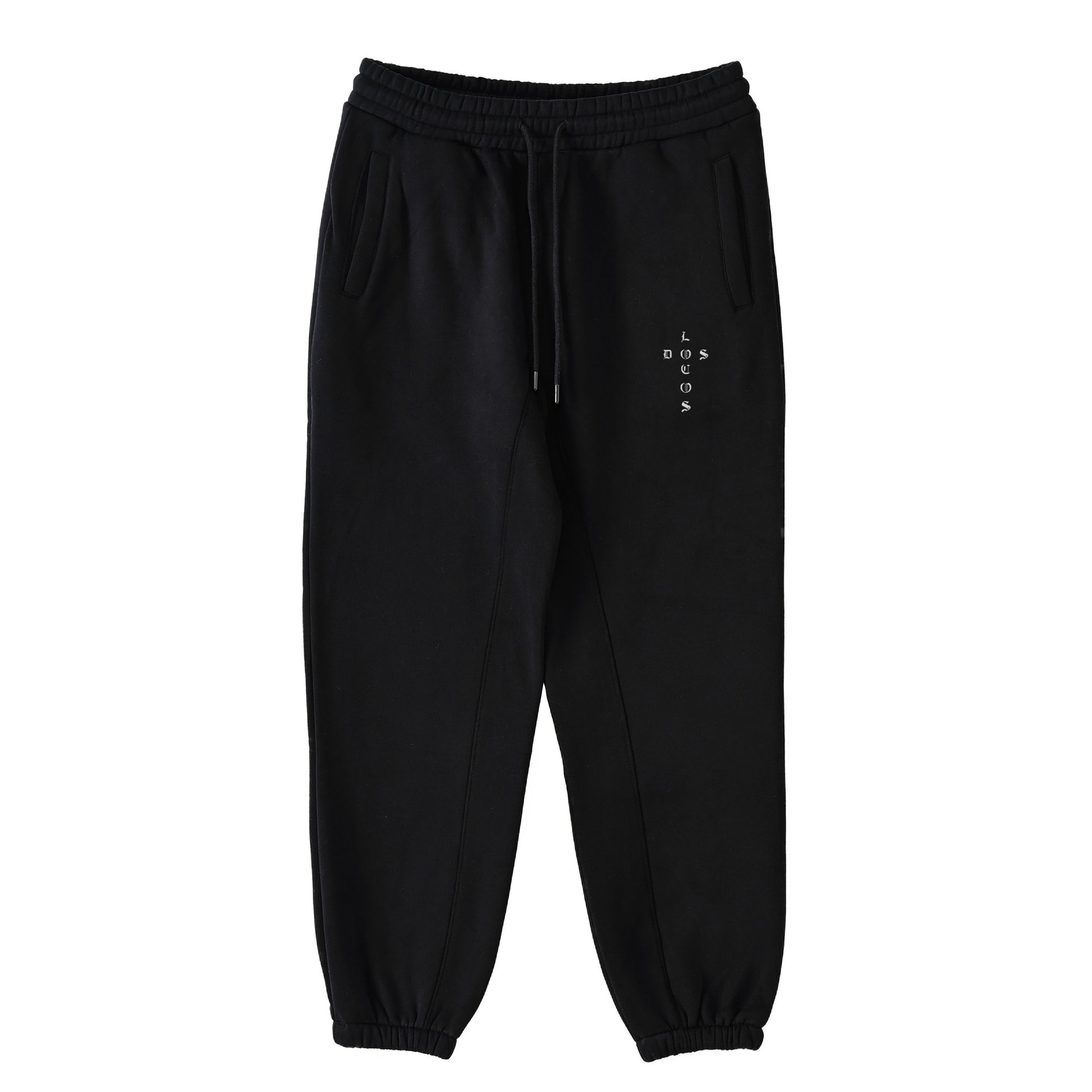 裏起毛　スウェットパンツ black image