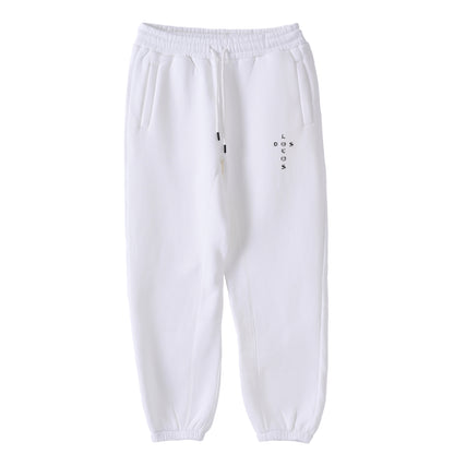 裏起毛　スウェットパンツ white image