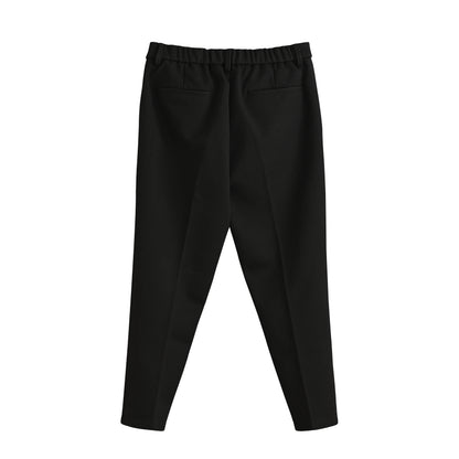 ウールライクパンツ black image