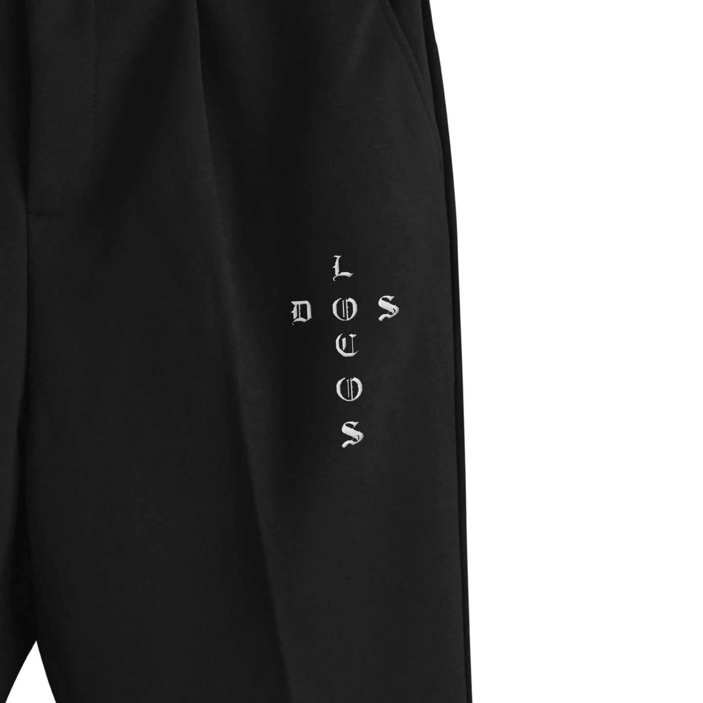 ウールライクパンツ black image