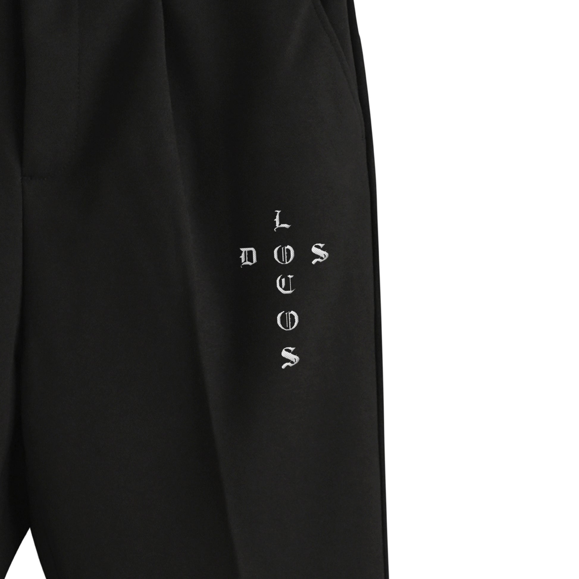 ウールライクパンツ black image