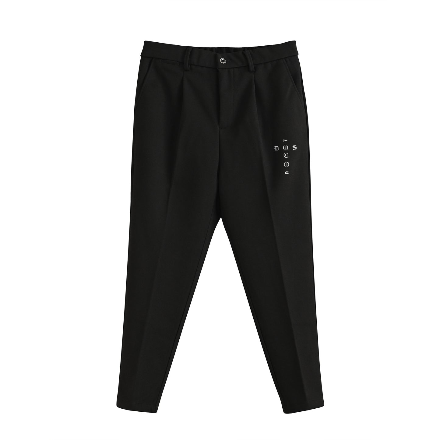 ウールライクパンツ black image