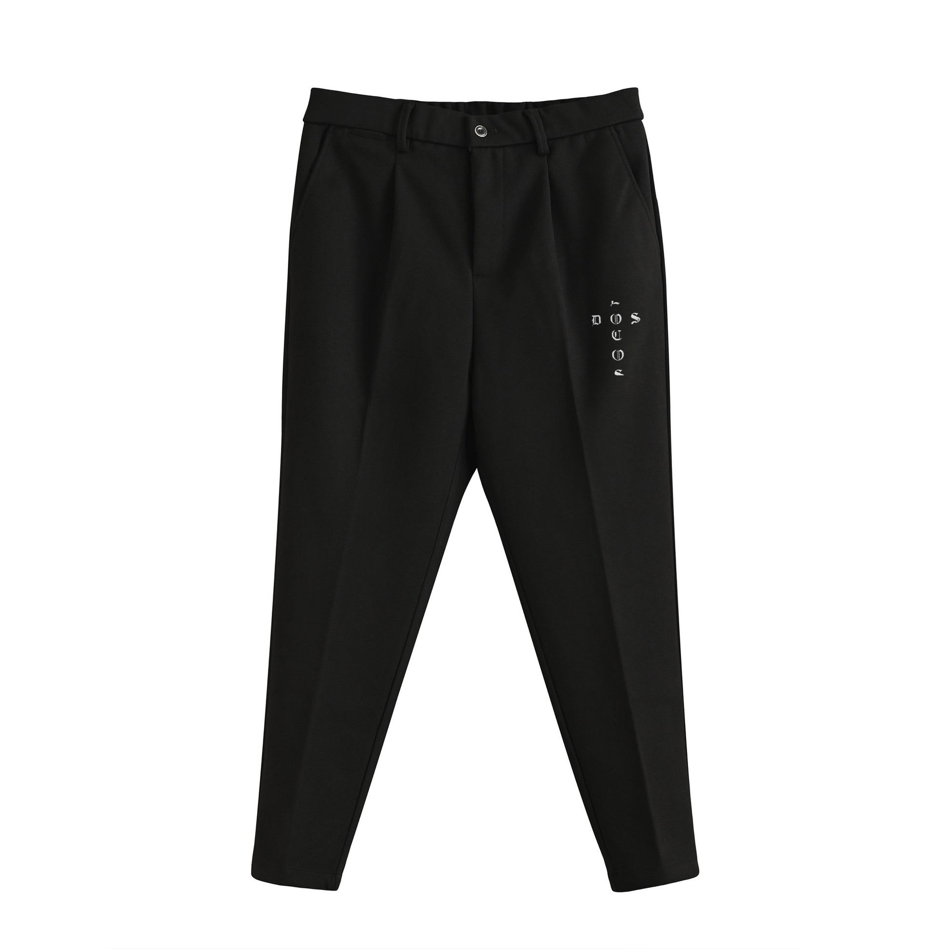 ウールライクパンツ black image
