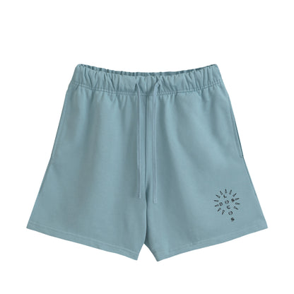 クロス　コットンショートパンツ light-blue image