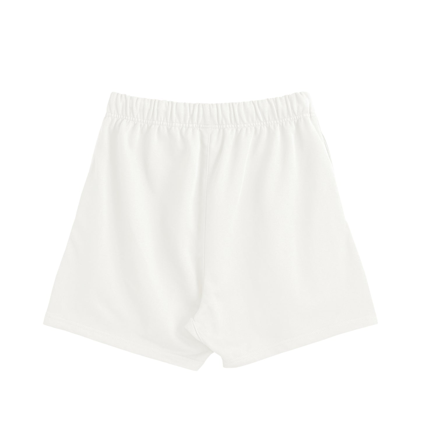 ローズスカル　コットンハーフパンツ white image