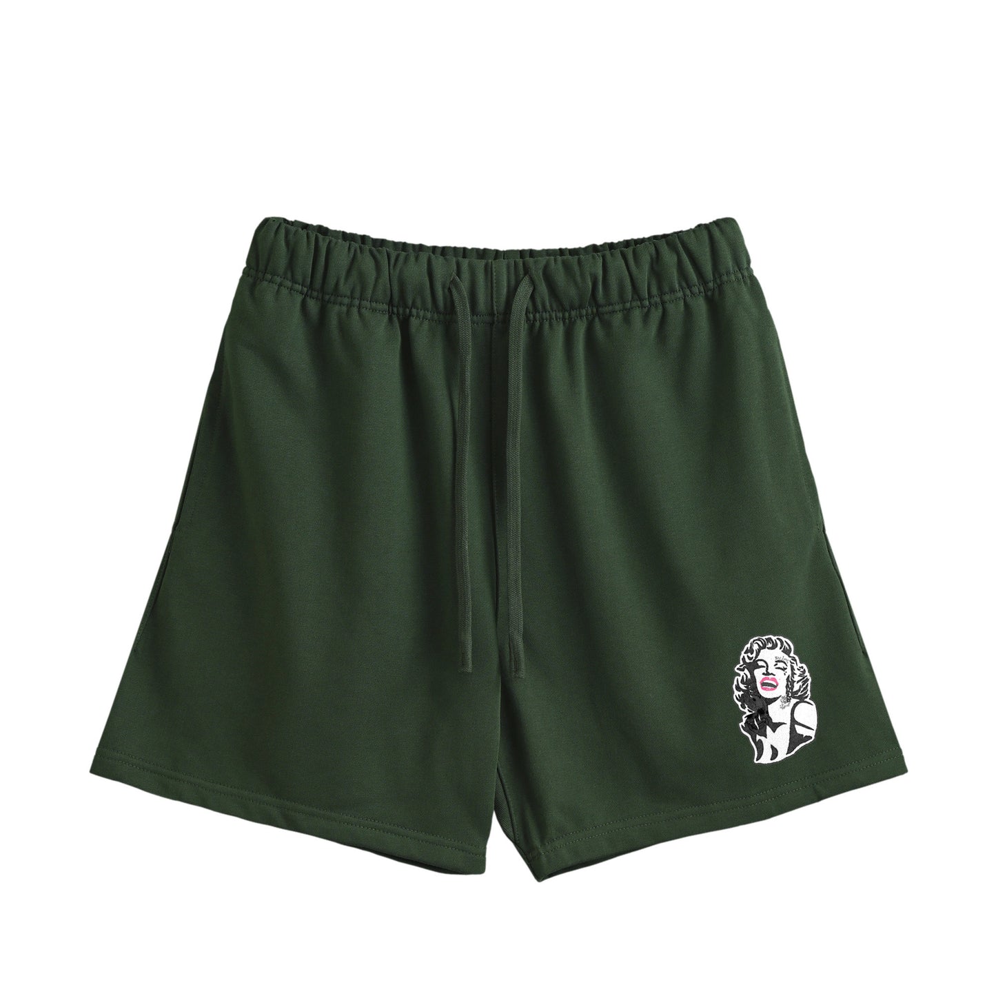 モンロー　コットンハーフパンツ green image
