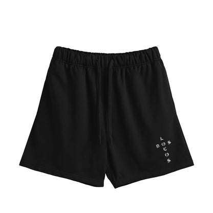 シンプルクロス　ハーフパンツ black image