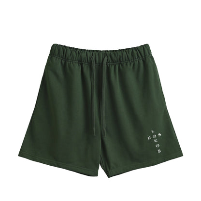 シンプルクロス　ハーフパンツ green image