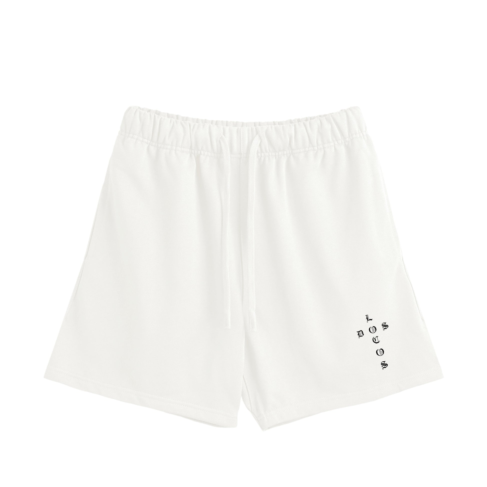 シンプルクロス　ハーフパンツ white image