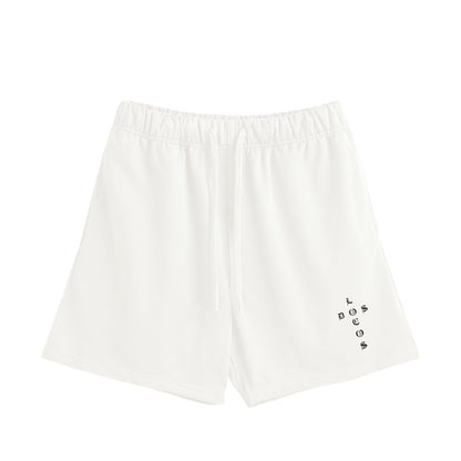 シンプルクロス　ハーフパンツ white image
