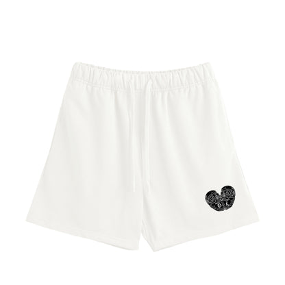 ダブルスカル　ショートパンツ white image