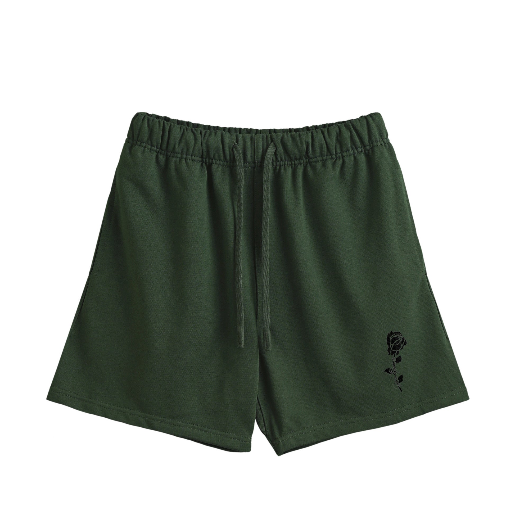 ローズ　ショートパンツ green image