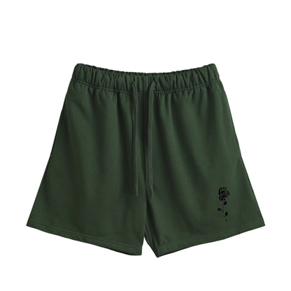 ローズ　ショートパンツ green image